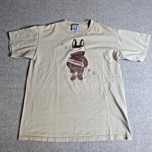 Civil Regime Shirt Medium Beige Hostage Bunny 100% Cotton
